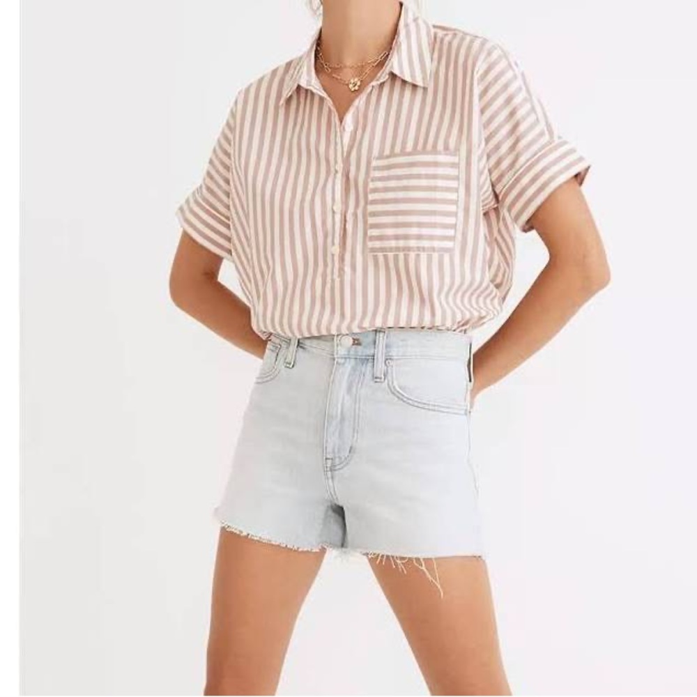 Madewell Relaxed Denim Shorts, Essen Wash